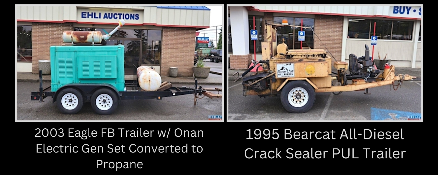 2003 Eagle FB Trailer w Onan Electric Gen Set Converted to Propane